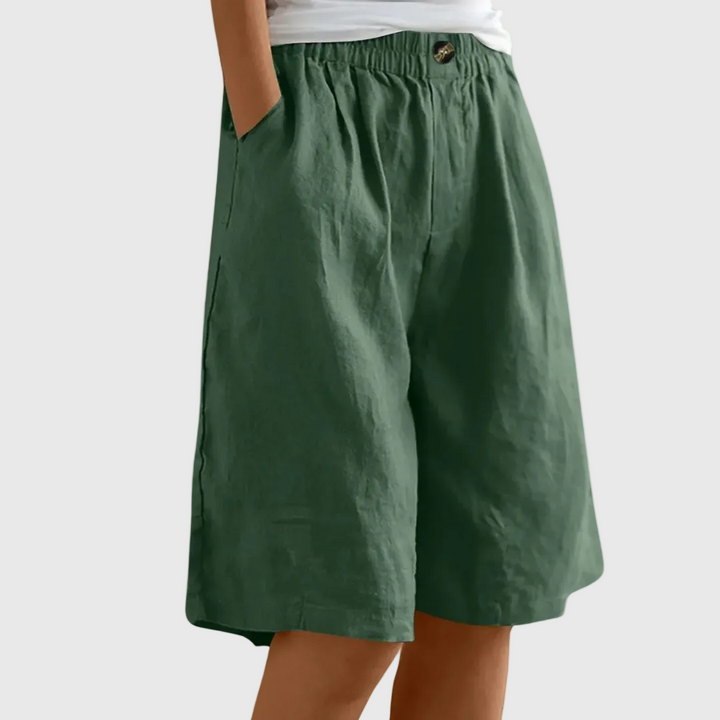 DELACROIX | Shorts Amples Taille Élastique Marie