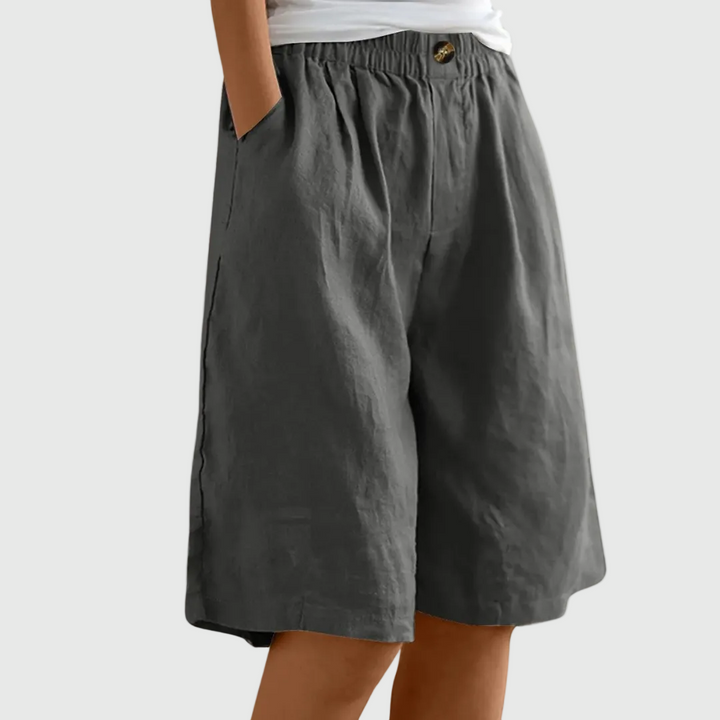 DELACROIX | Shorts Amples Taille Élastique Marie