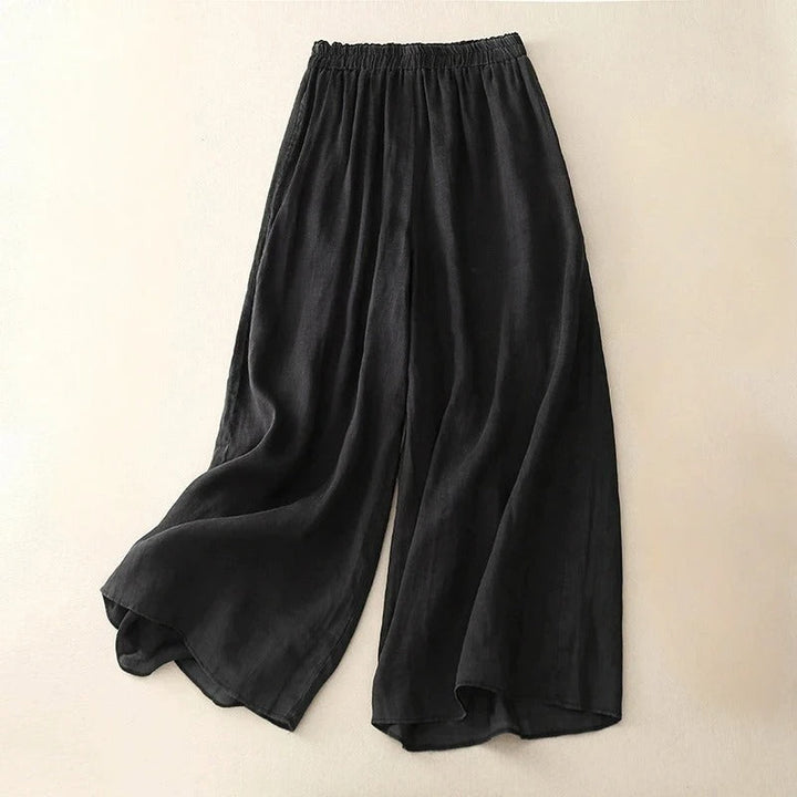 DELACROIX | PANTALONS EN LIN ÉLÉGANTS