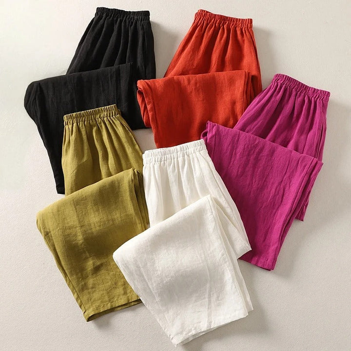 DELACROIX | Pantalon Fluide Taille Élastique Catherine