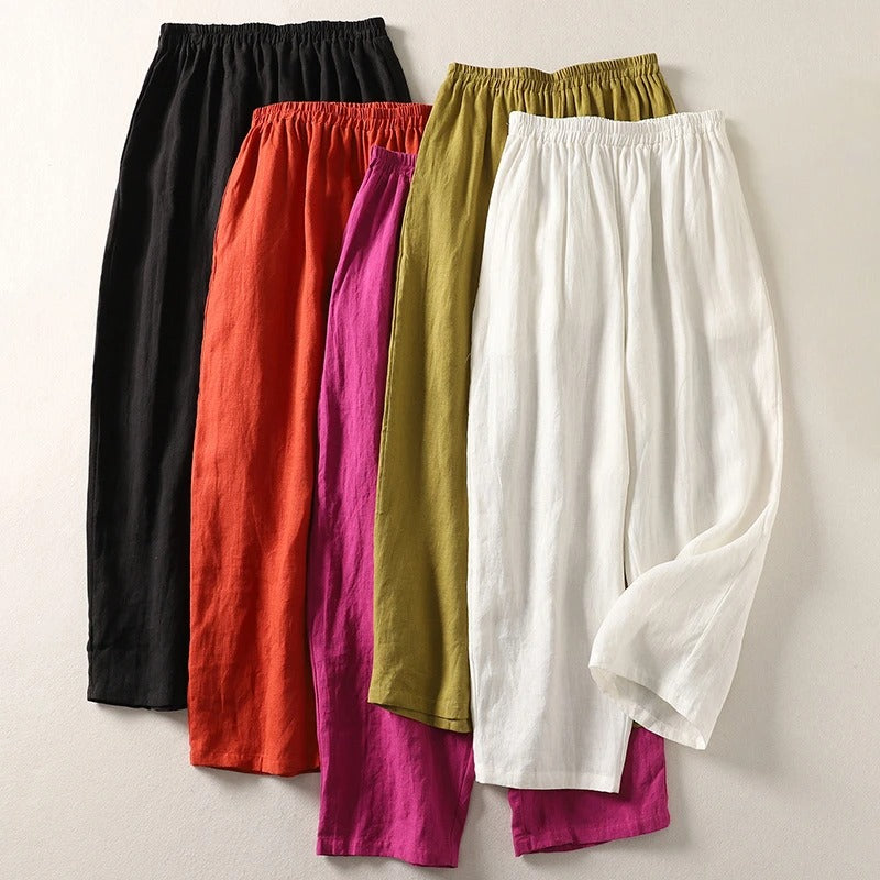 DELACROIX | Pantalon Fluide Taille Élastique Catherine