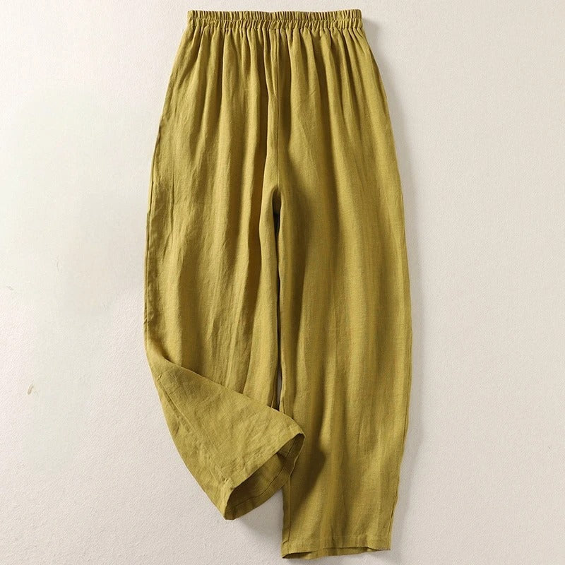 DELACROIX | Pantalon Fluide Taille Élastique Catherine