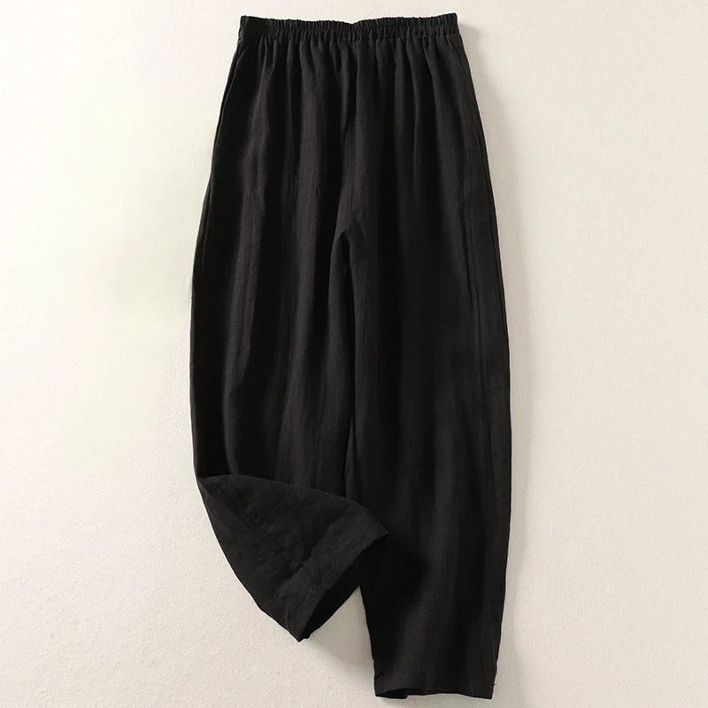 DELACROIX | Pantalon Fluide Taille Élastique Catherine