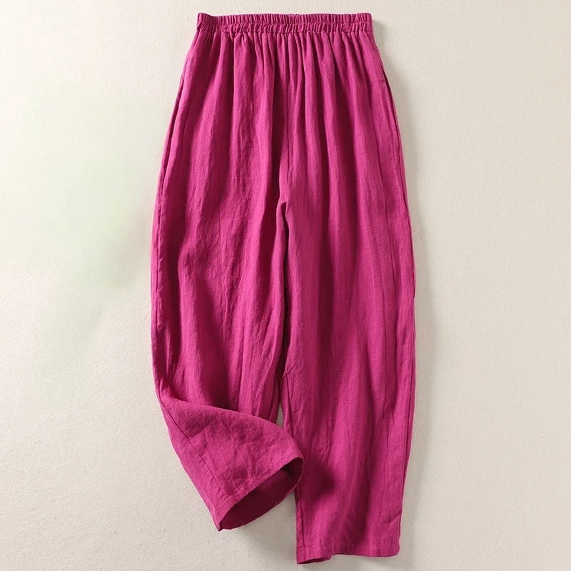 DELACROIX | Pantalon Fluide Taille Élastique Catherine