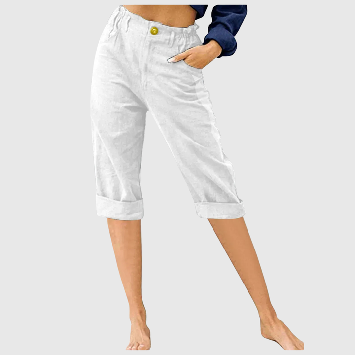 DELACROIX | Short Estival Fluide et Confortable Jade