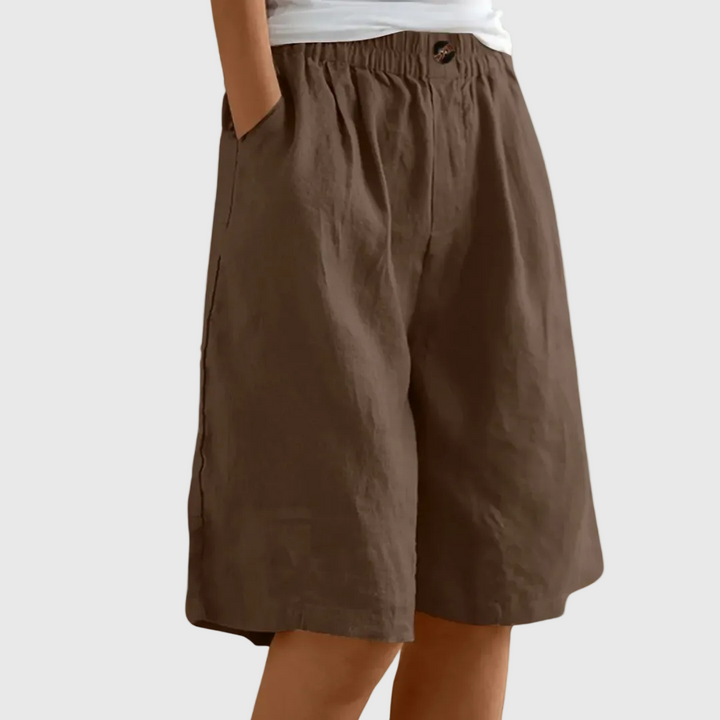 DELACROIX | Shorts Amples Taille Élastique Marie