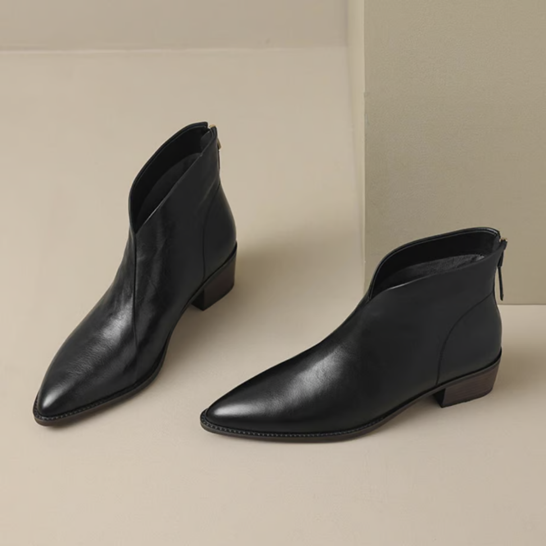 DELACROIX | Bottines Élégantes en Cuir