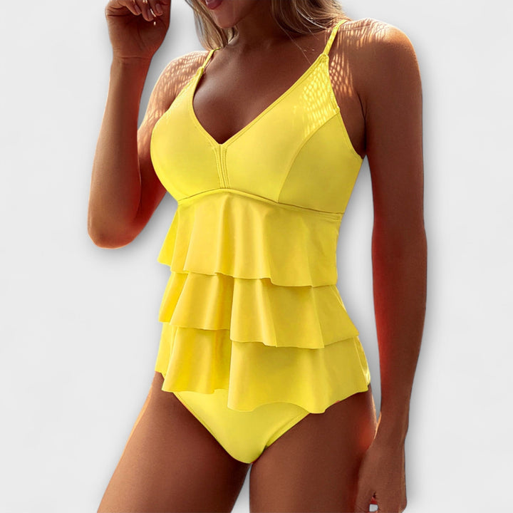 DELACROIX | Tankini Élégant Sculptant Élise