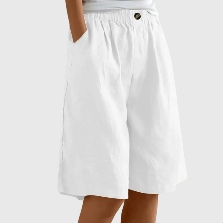 DELACROIX | Shorts Amples Taille Élastique Marie