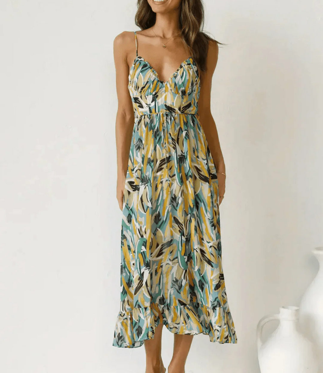 DELACROIX | Robe Midi Éclat Coloré