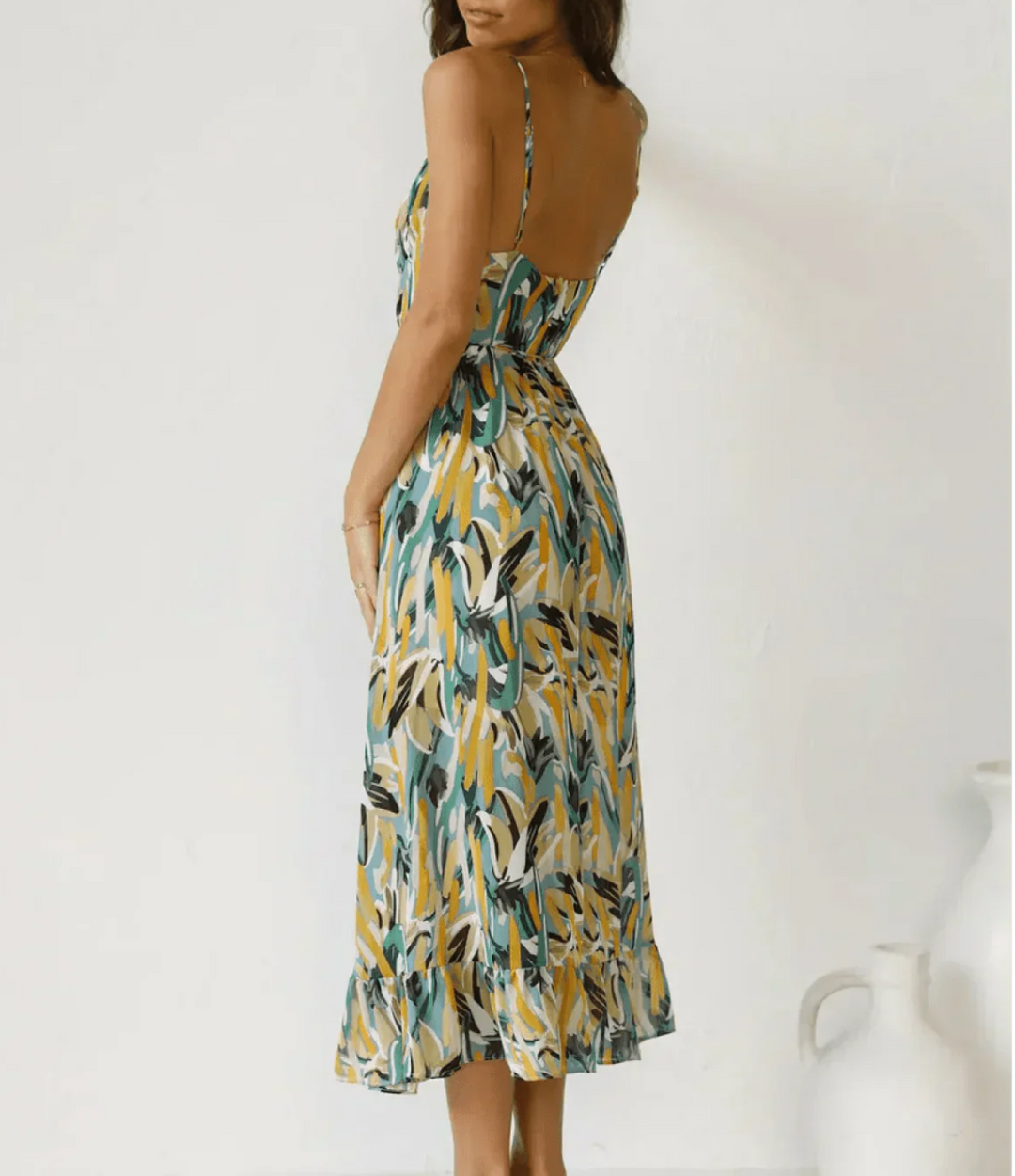 DELACROIX | Robe Midi Éclat Coloré