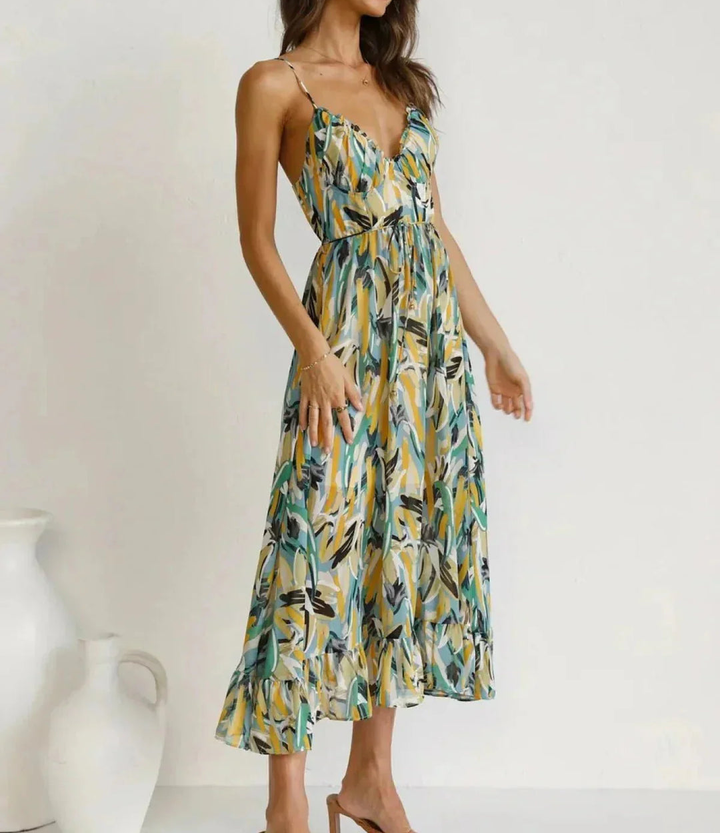 DELACROIX | Robe Midi Éclat Coloré
