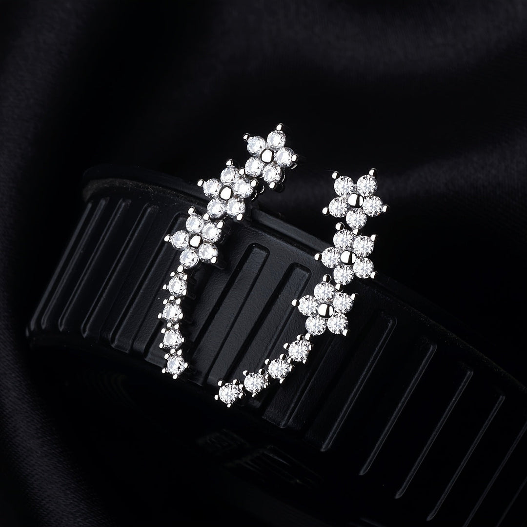 DELACROIX | BOUCLES D’OREILLES FLORALES INTEMPORELLES