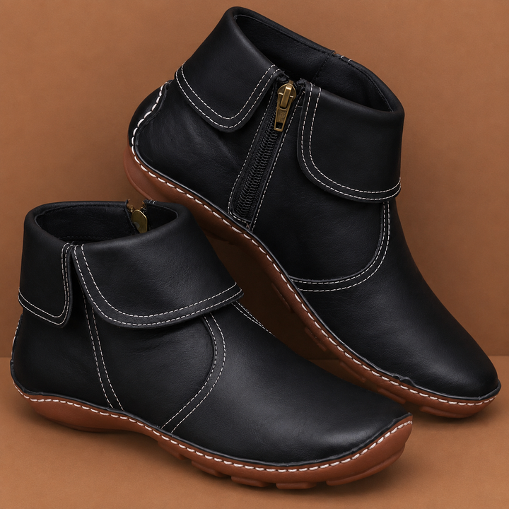 DELACROIX | Bottines Confort Zippées Charlotte