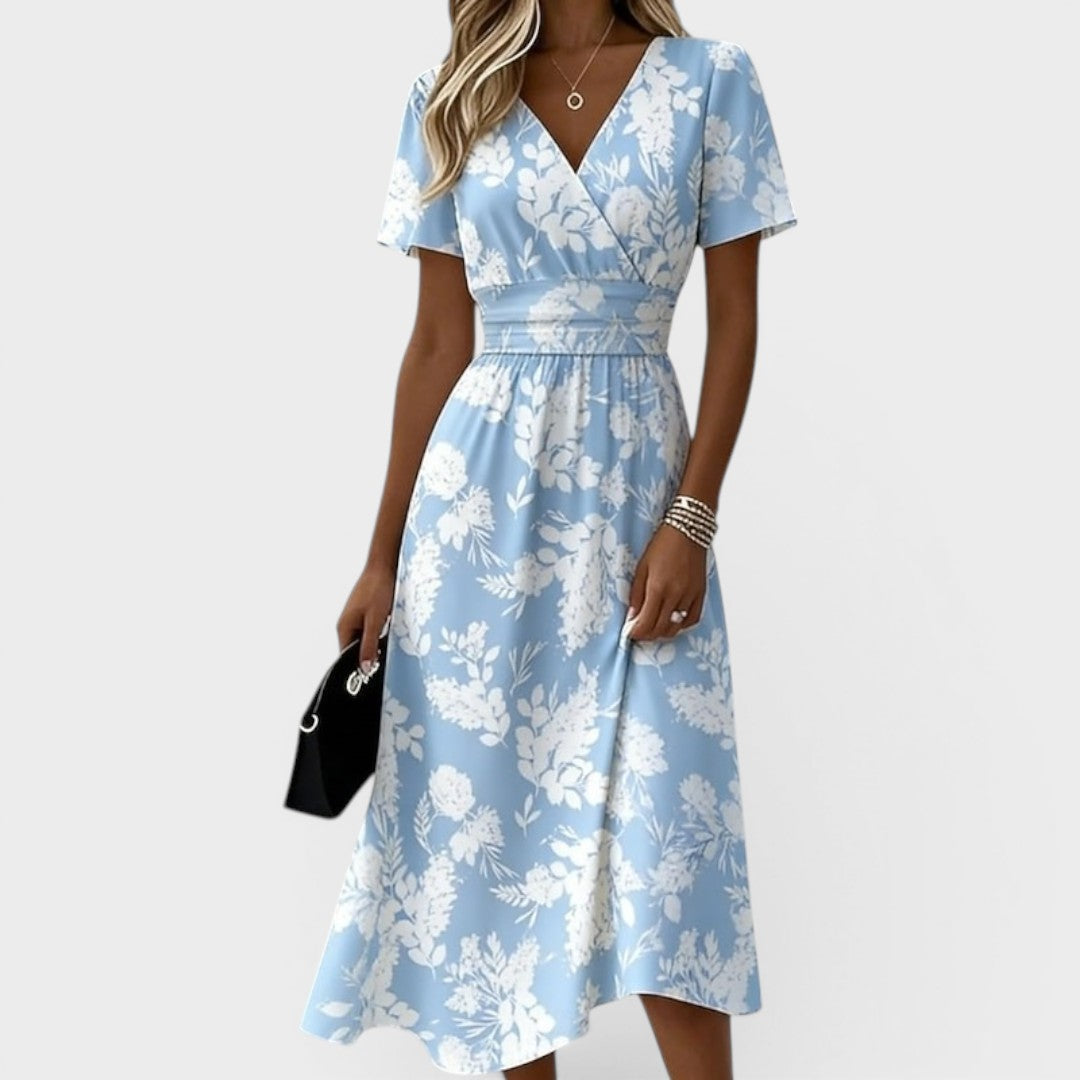 DELACROIX | Robe Élégante Florale Élina
