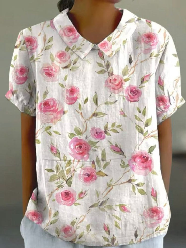 DELACROIX | Blouse Fleurie Élégante