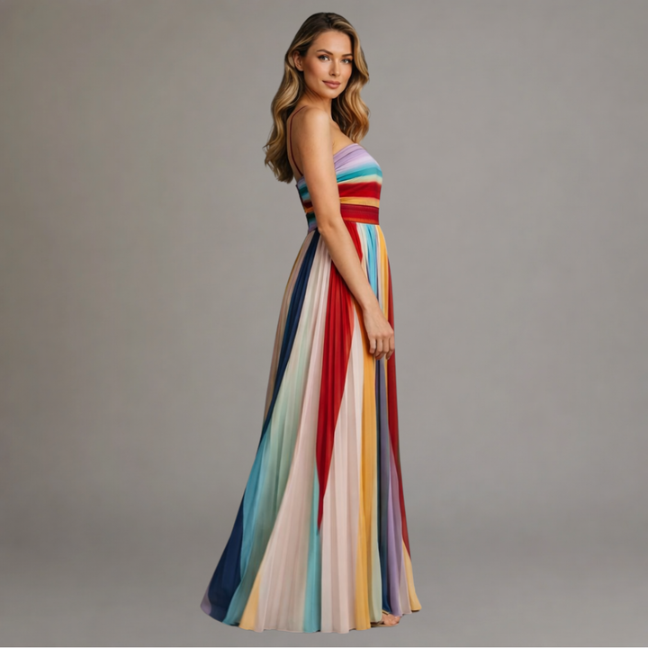 DELACROIX | Robe Maxi Lumière Colorée