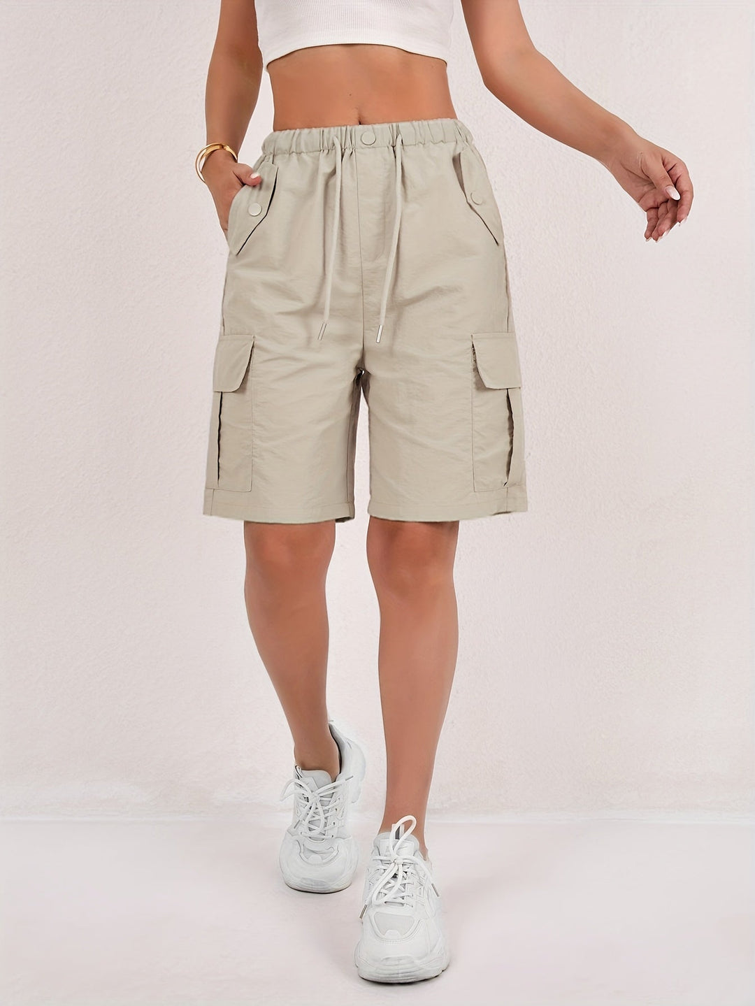 DELACROIX | Short Cargo Légers à Séchage Rapide Daisy