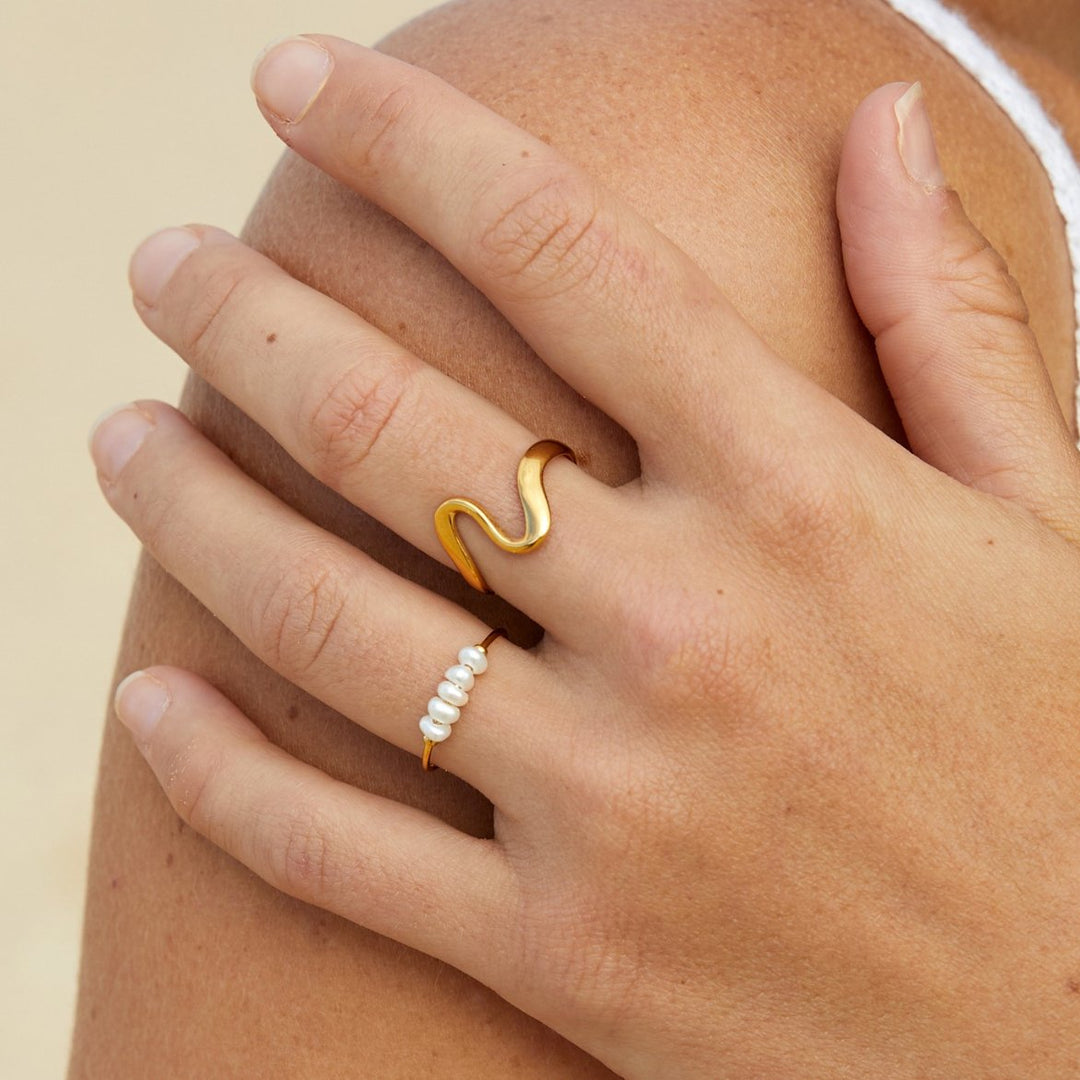 DELACROIX | BAGUE ONDA DORATA