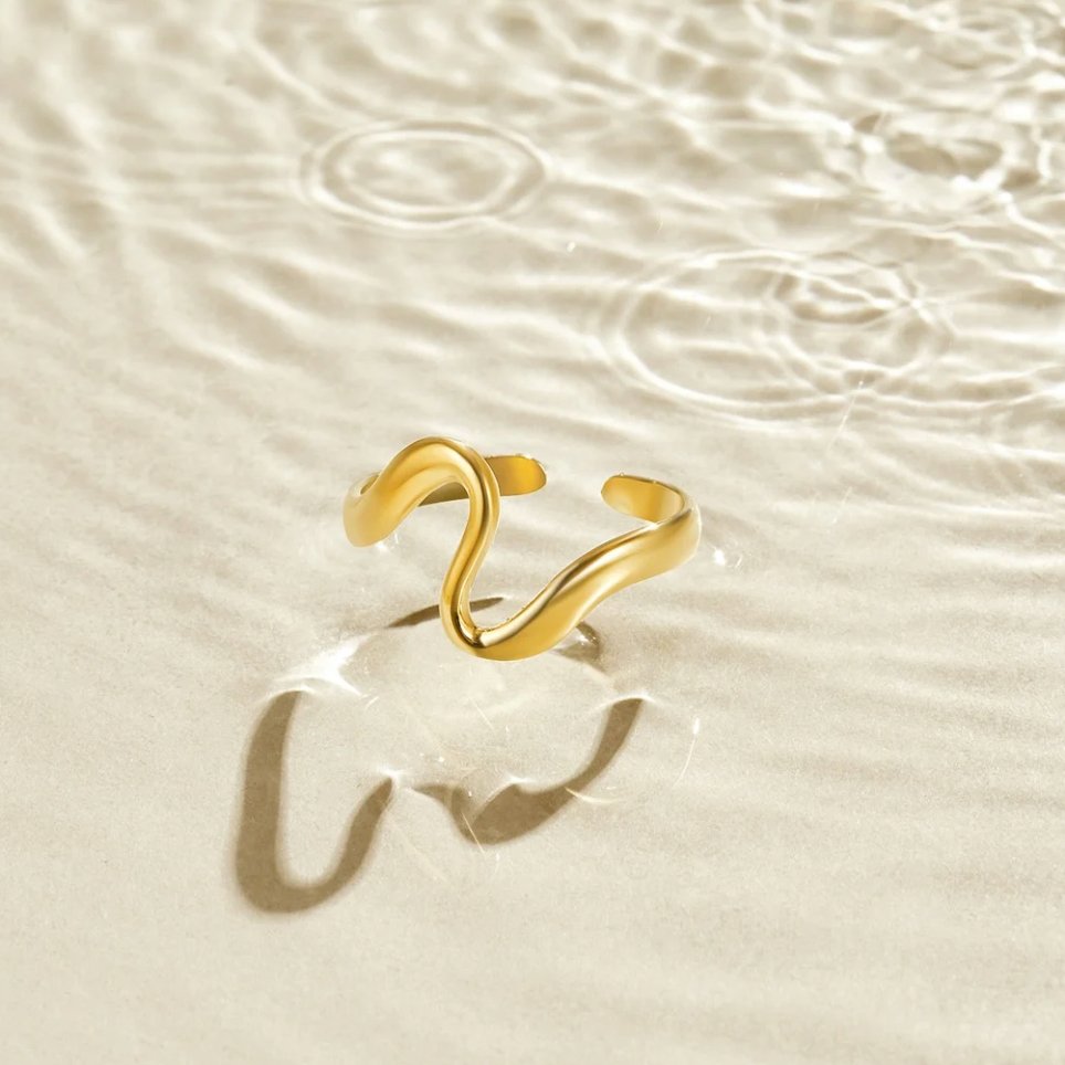 DELACROIX | BAGUE ONDA DORATA