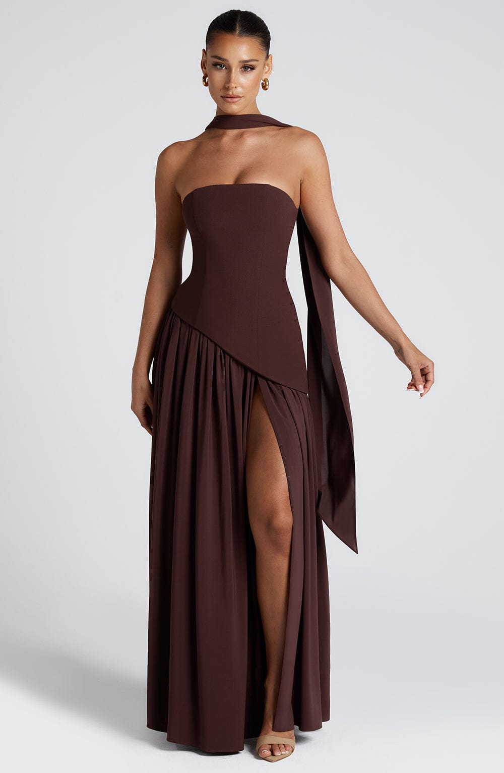 DELACROIX | ROBE MAXI ÉLÉGANTE